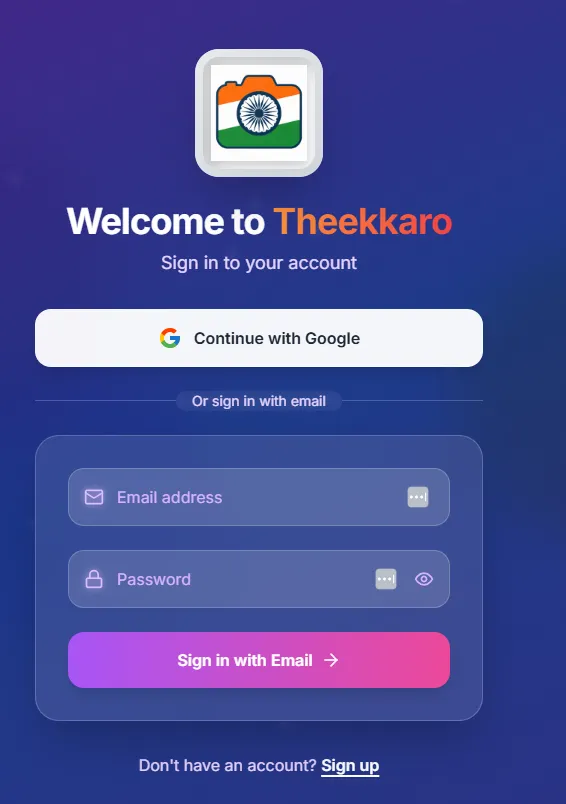 Theekaro Logo